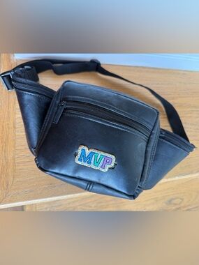 Vintage 1990’s MVP Faux Leather Fanny Pack